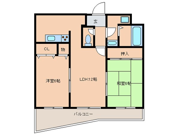 エクセレントⅡの物件間取画像